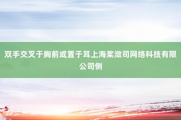 双手交叉于胸前或置于耳上海桨潋司网络科技有限公司侧